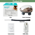 Electric Scalp Massager Silicone Head Scalp Kneading Vibration Device 6 Mode for Hair Growth Stress Relax Waterproof Massageador - My Store