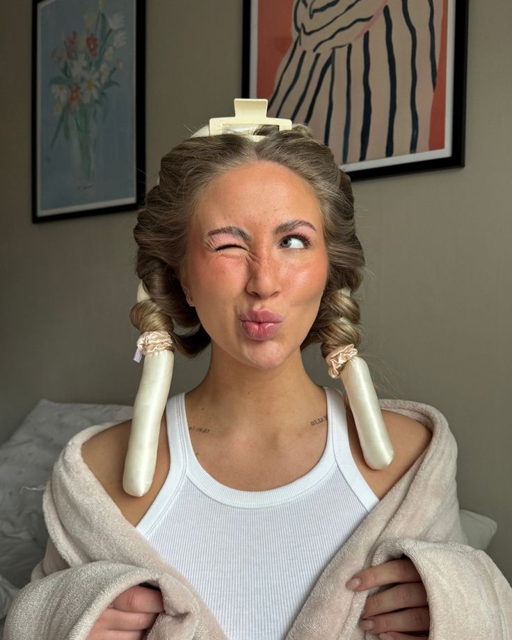 Heatless Curling Rod™ Silk Ribbon Hair Curler for Effortless Overnight Waves & Curls - My Store