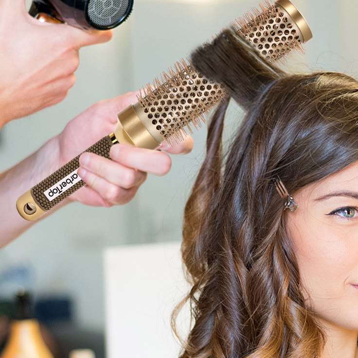 Round Tube Hair Rollers™ Professional Curling Combs for Barber & Salon Styling - My Store